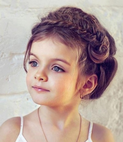 Зачіски для маленьких принцес